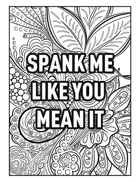 Adult coloring books curse wrds